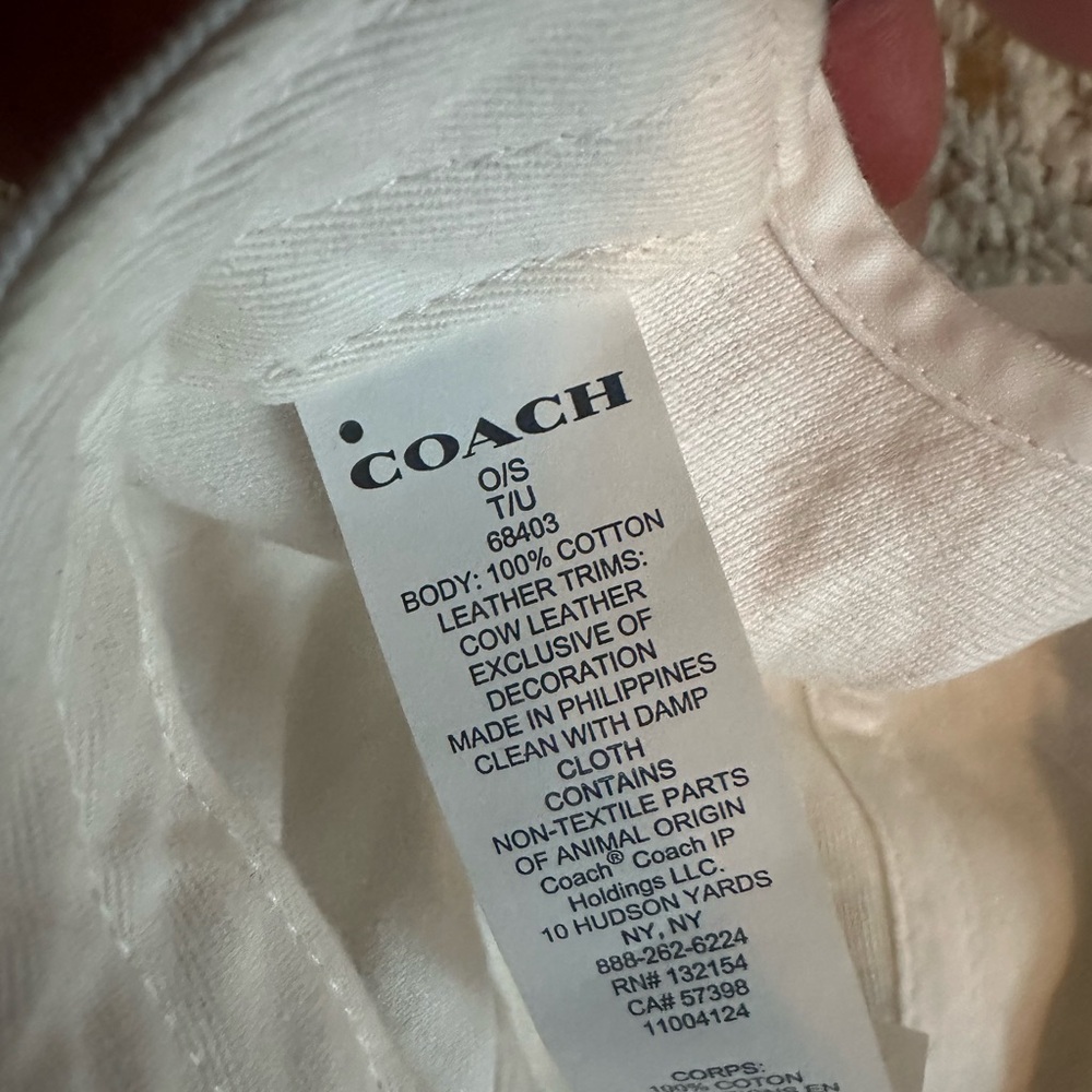 Coach Monogram Hat - image 3